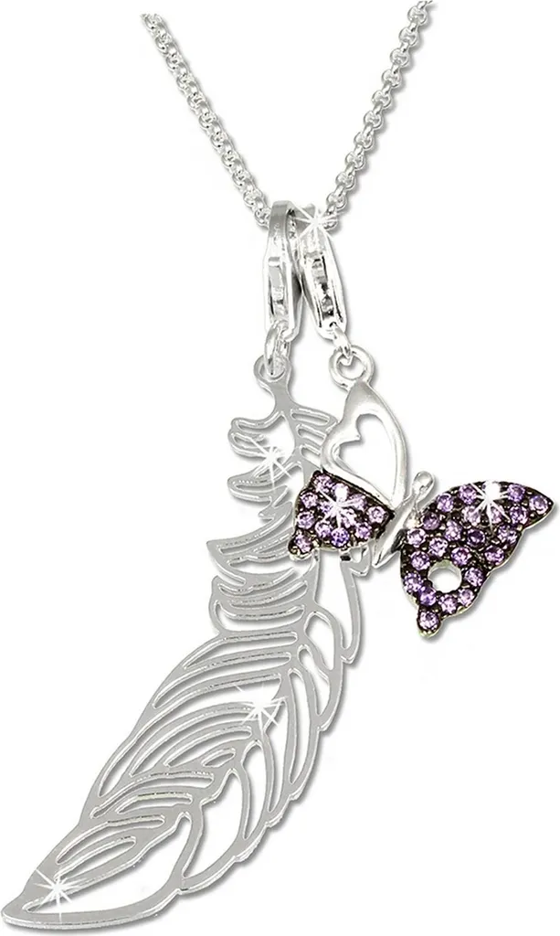 Bijou de Bracelet Femme SilberDream Charm Violet Idéal pour un Cadeau