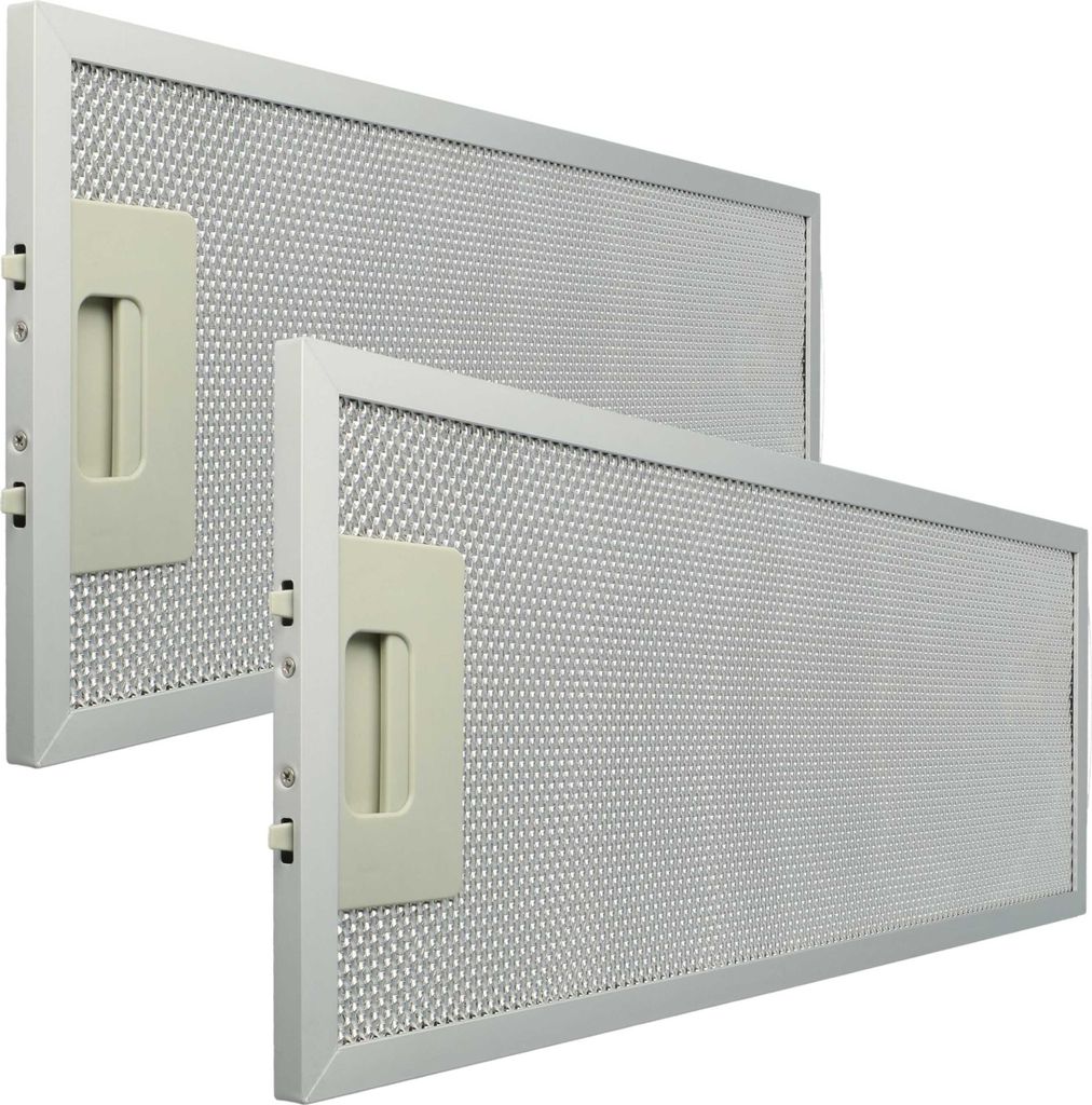 vhbw 2x Filter Metallfettfilter kompatibel mit Klarstein 10032841, Paolo 52 Dunstabzugshaube, Aluminium