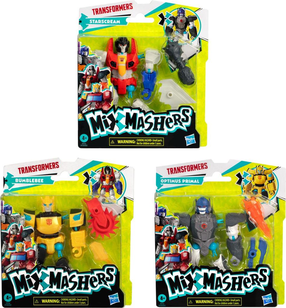 HASBRO - Transformers Mixmashers Figurensortiment