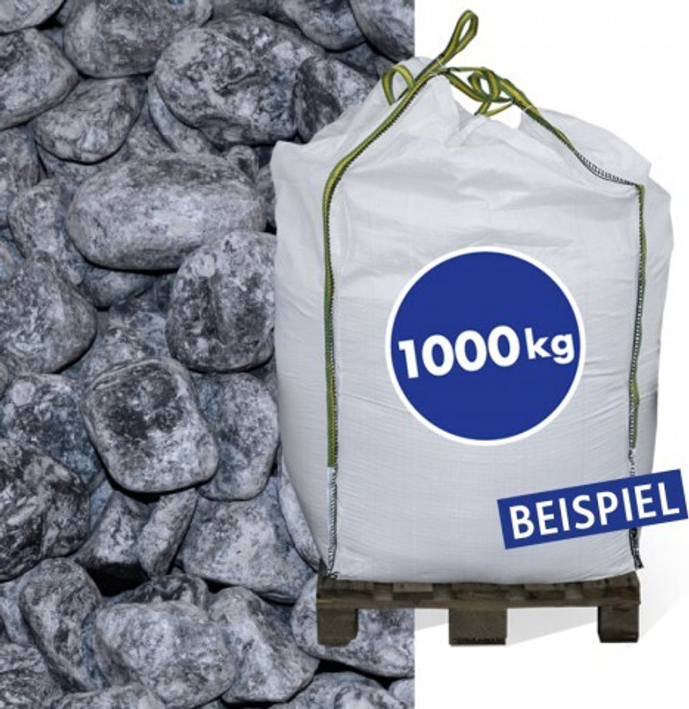 Marmorkies Nero Ebano 40-60mm 1.000kg Big Bag