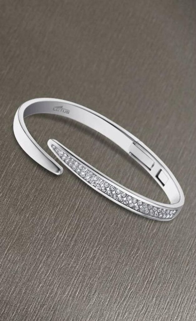 Lotus Bracciale In Acciaio Inossidabile Per Donna – Elegante E Classico - 2