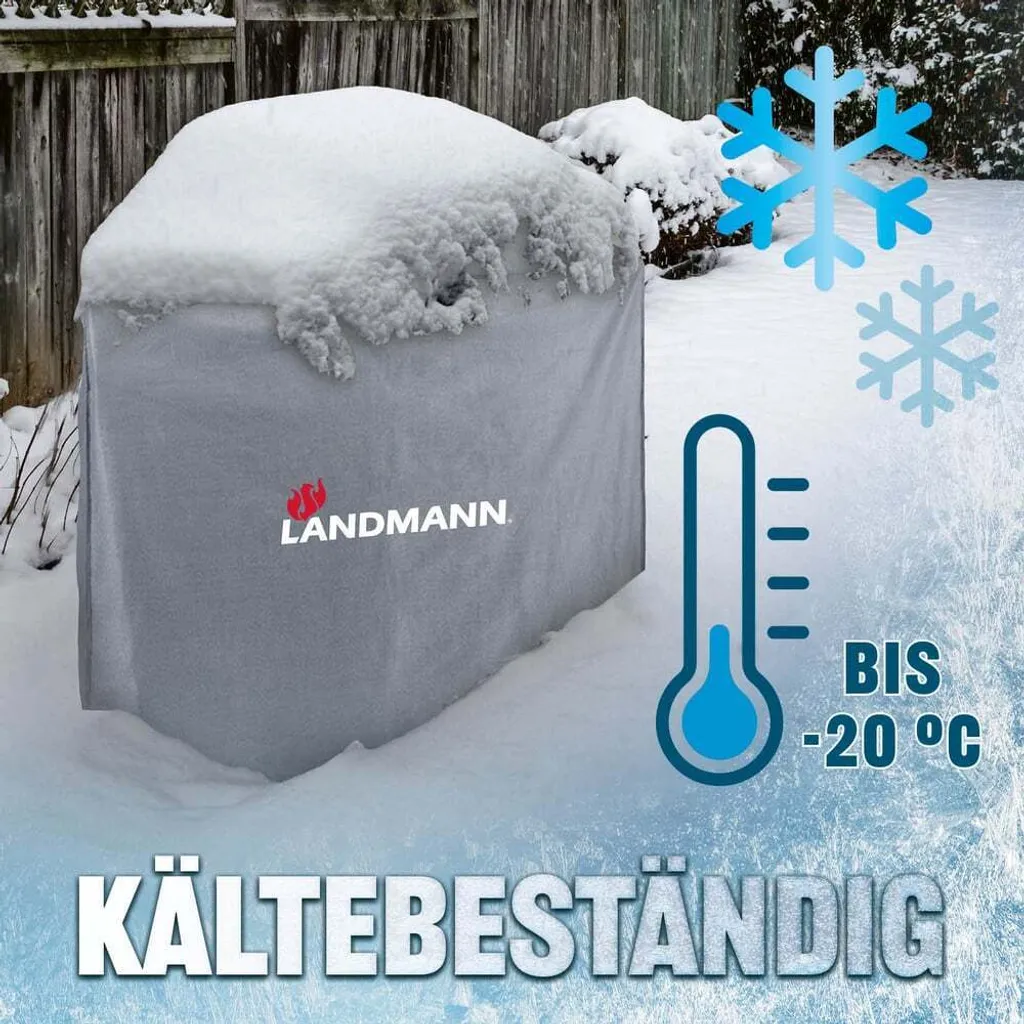 Housse Landmann Triton PTS 2.1 maxX en polyester robuste 59x127,5x117 cm
