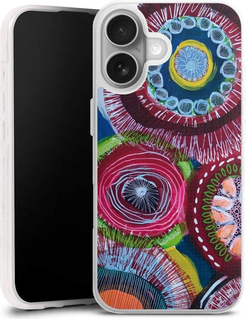 DeinDesign Handyhülle für Apple iPhone 17 Silikon Hülle Case Smartphone Schutzhülle Farbe Malerei bunt