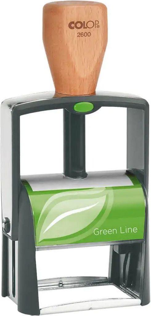 COLOP Textstempel Classic 2600 Green Line 8-zeilig