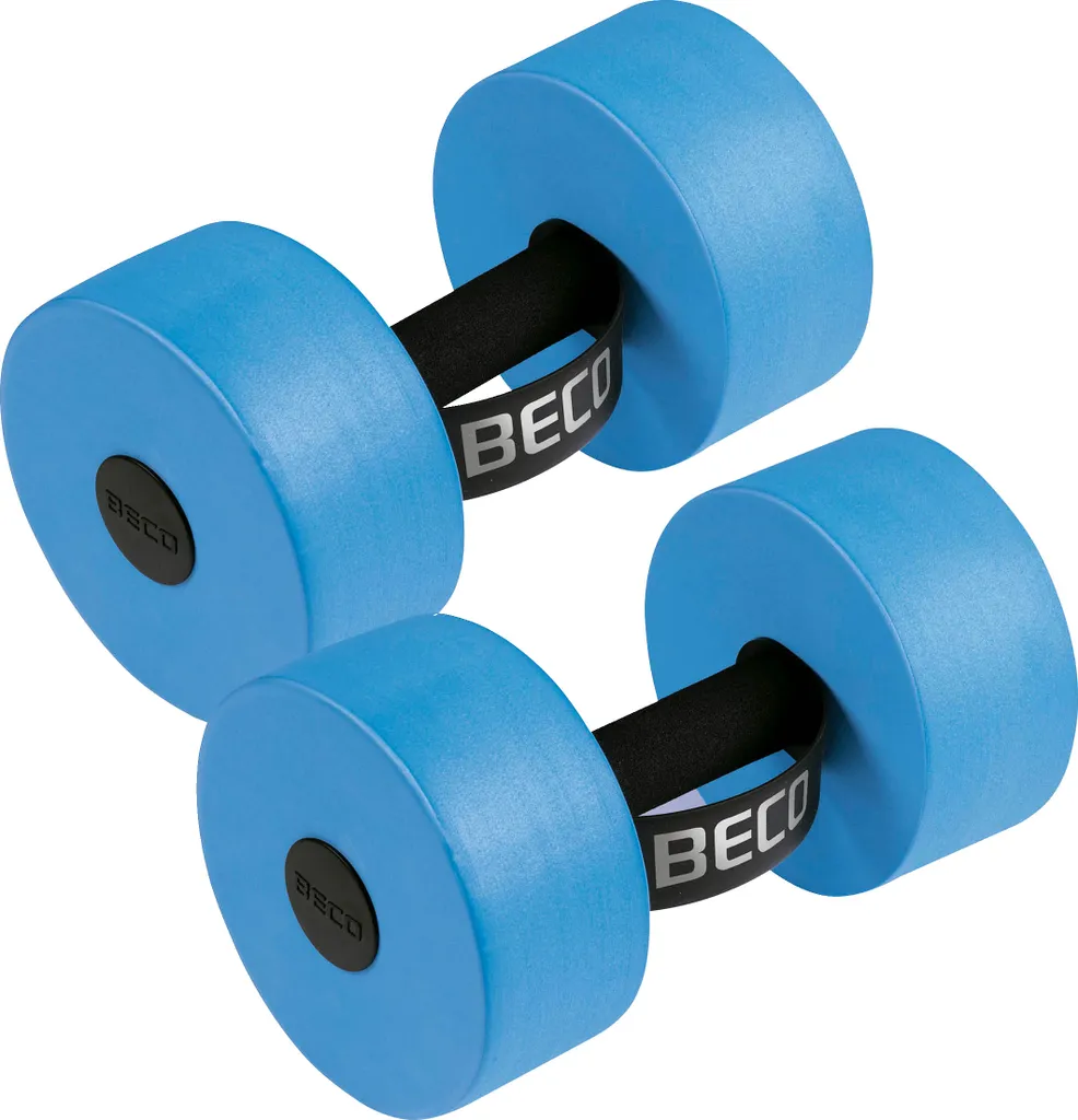 Haltère Mousse pour Aquagym et Aqua-Jogging Beco S - Lot de 2 bleu
