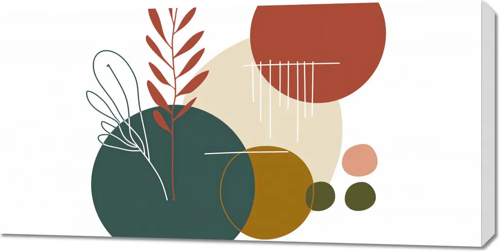 Tableau Rythme du Murmure 100 x 50 cm - Décoration Murale Abstraite Chic
