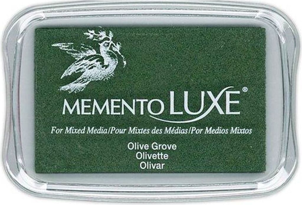 Tsukineko Memento Luxe Stempelkissen Olive Grove