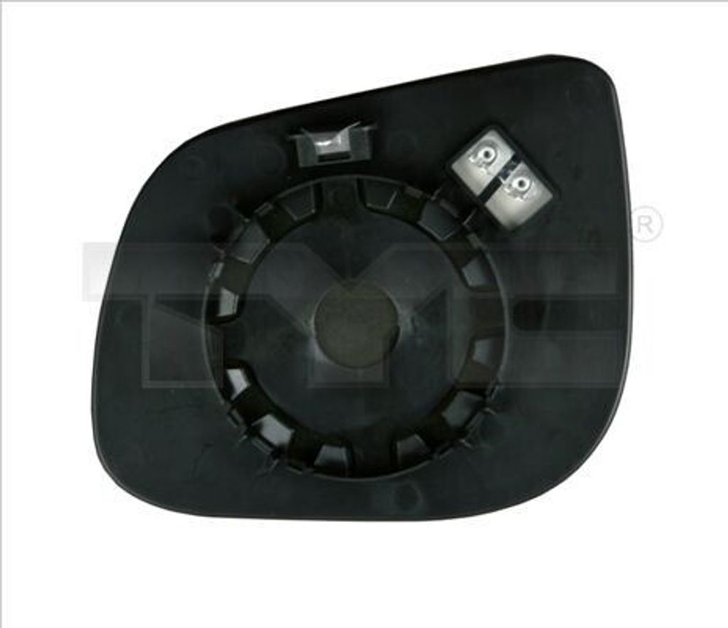 TYC Spiegelglas Außenspiegel Links für KIA PICANTO (TA) Konvex Beheizbar 317-0036-1