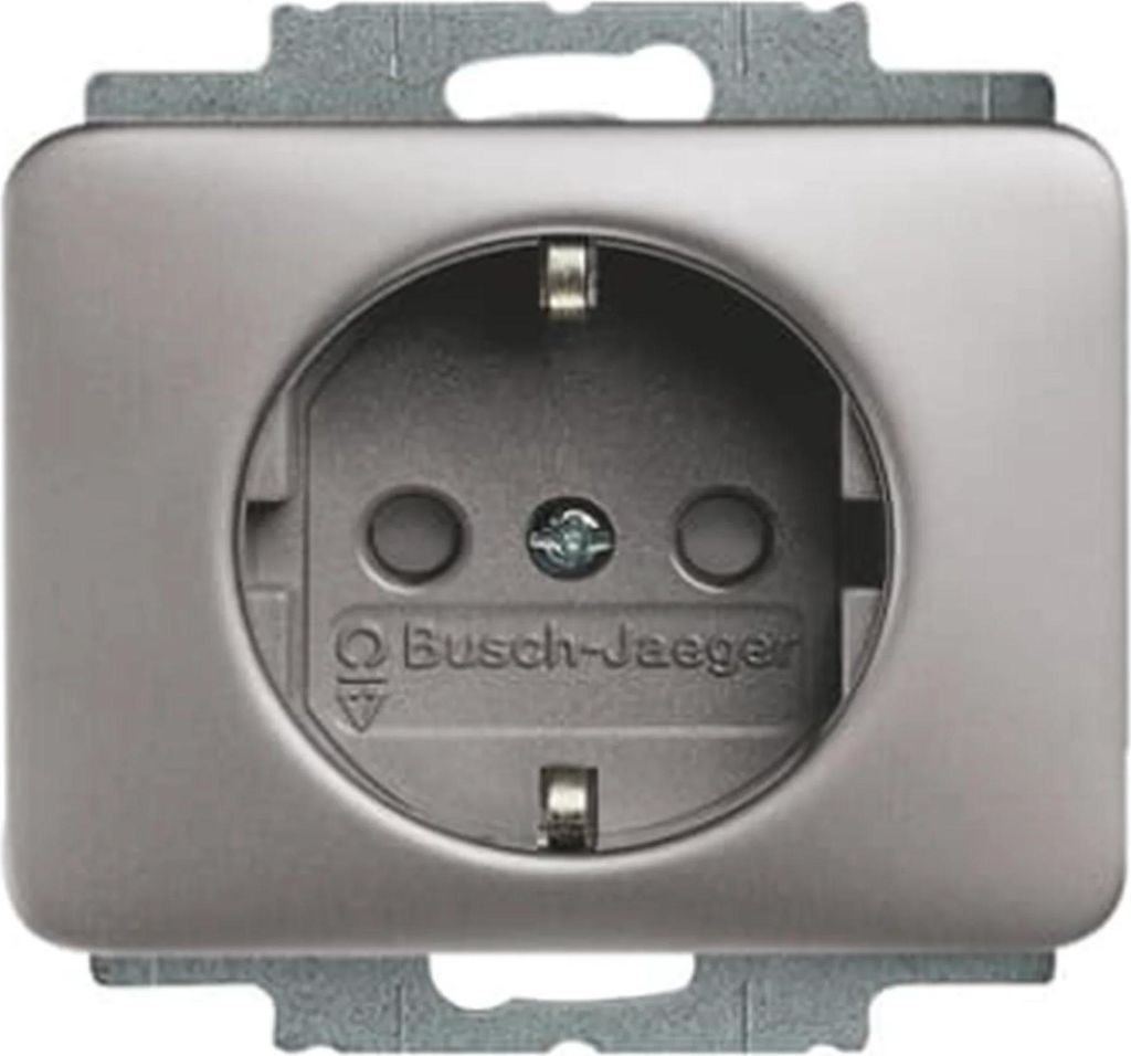 Busch Jäger BJ Alpha Nea Platin Prise Interrupteur à Image du produit 