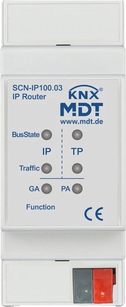 MDT SCN-IP100.03 IP Router m.Emailu.Zeitserverfunktion 2TE Obrázek produktu 