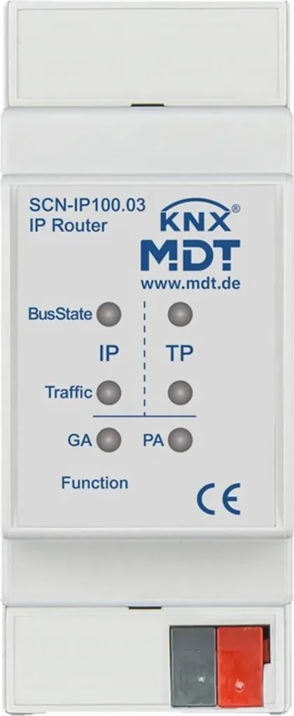 Interface MDT KNX IP : sécurisez votre réseau domotique rail DIN REG