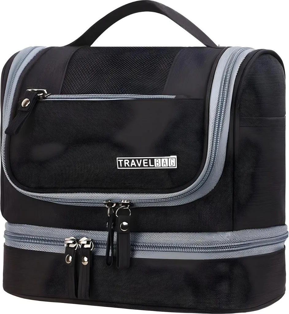Beauty Case Appendibile KS-39248 Nero - Organizer Trucchi Viaggio
