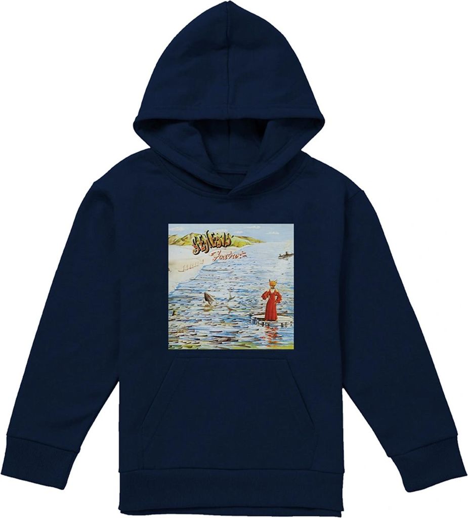 Genesis - "Foxtrot" Kapuzenpullover für Kinder TV23239 (116) (Marine)
