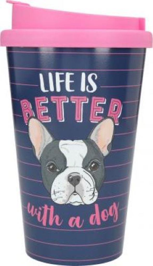 Depesche To-Go Becher 350 Ml – Mit Stern-Motiv, Wiederverwendbar, BPS-frei, Isolierend