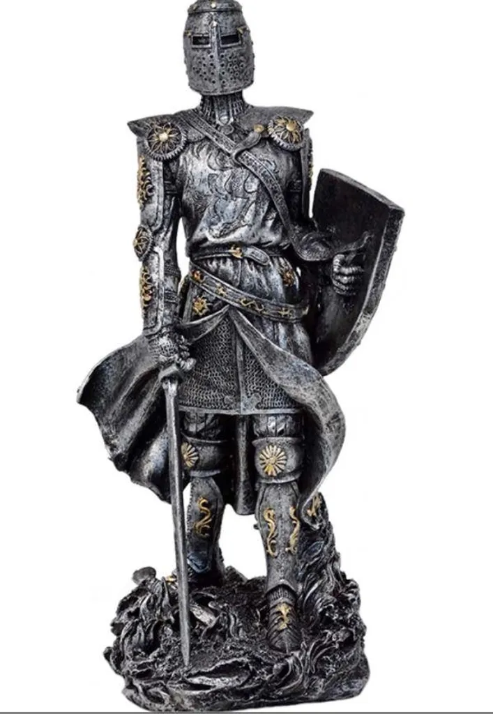 Décoration de Bureau Chevalier Madrid 31 cm - Cassez la Monotonie Déco