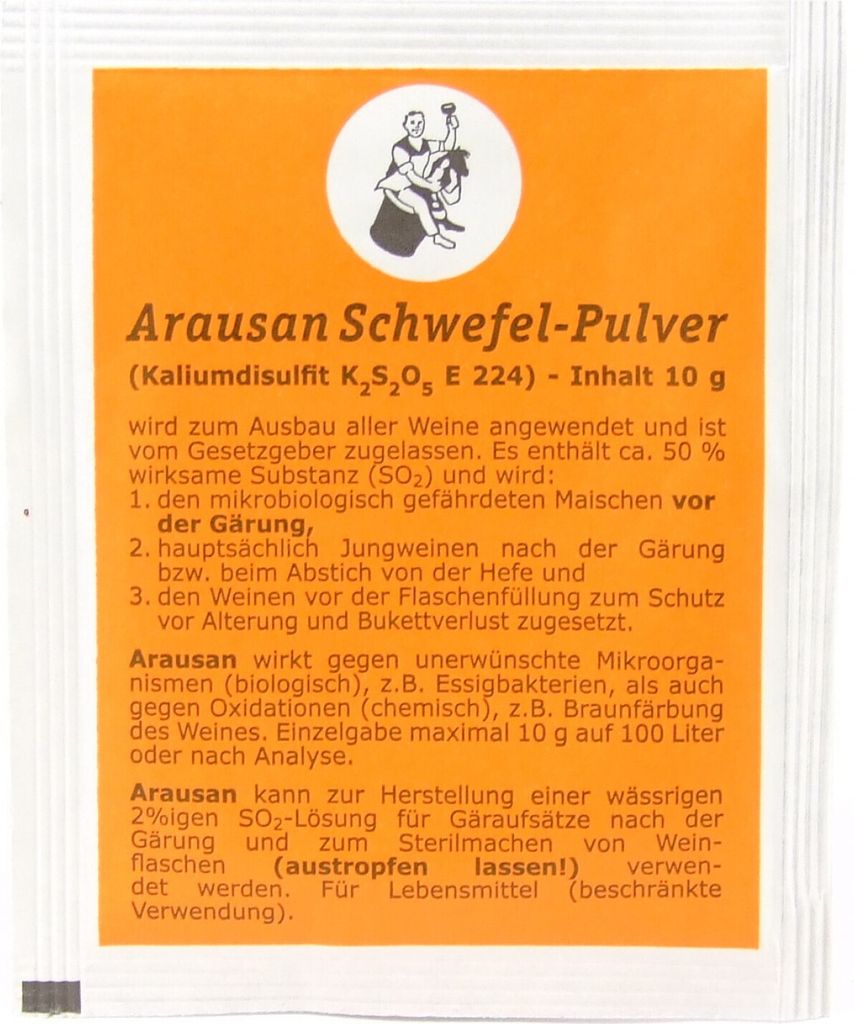 Arausan Schwefelpulver 10g