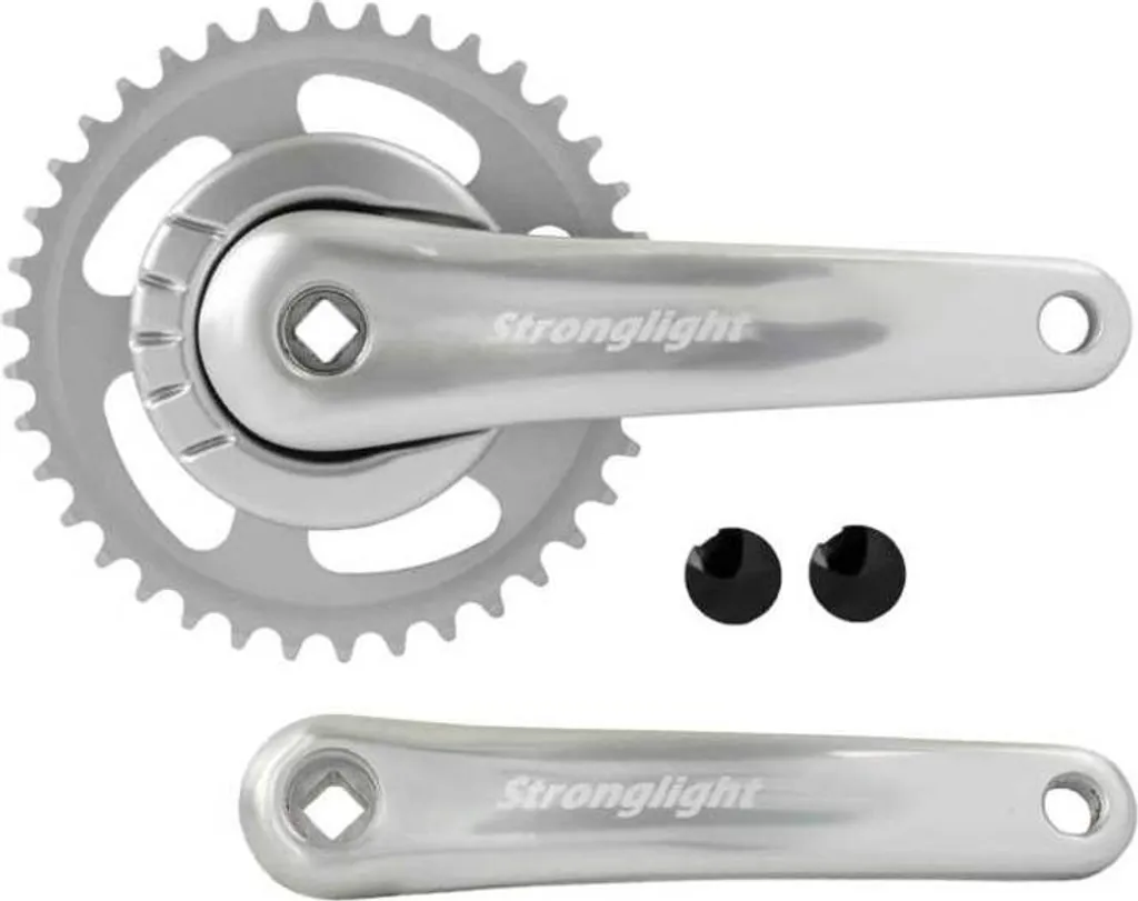 Pédalier double Stronglight Twin ultra léger avec manivelles 170mm