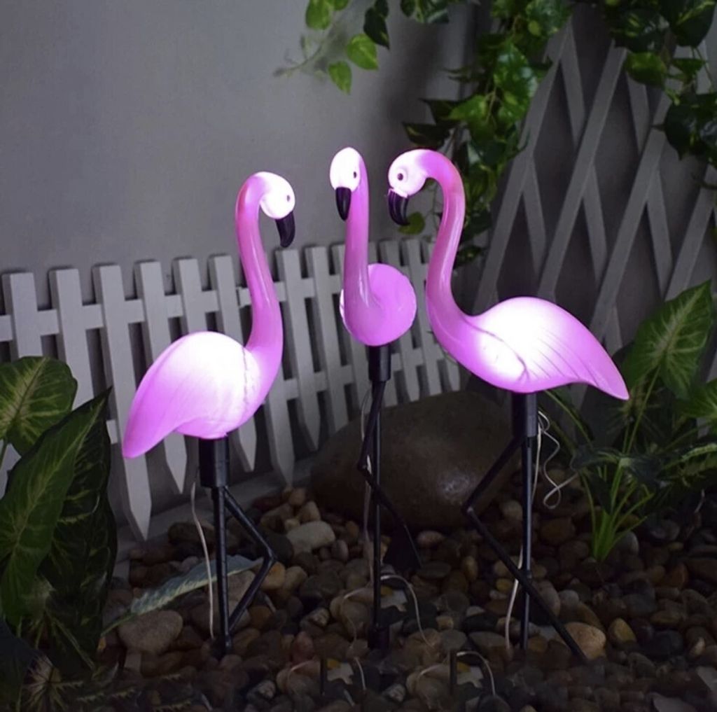 Gardlov 21151 Záhradná solárna lampa plameniak 3 ks Obrázok produktu 5