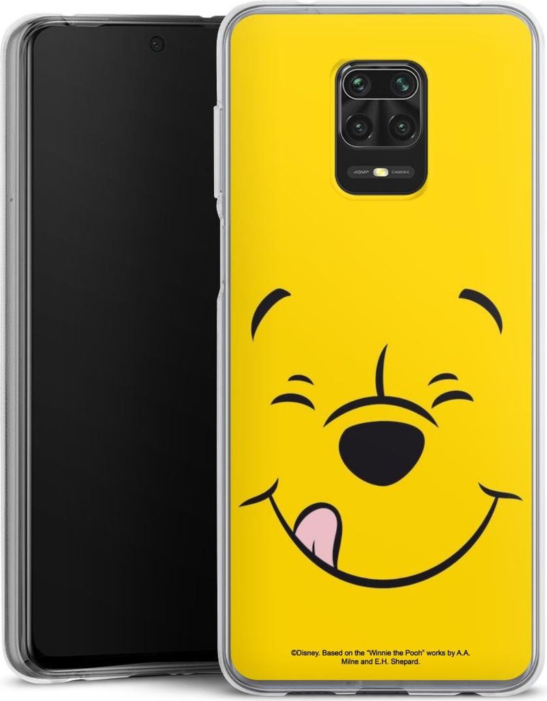 DeinDesign Handyhülle für Xiaomi Redmi Note 9s Silikon Hülle Case Smartphone Schutzhülle Disney Offizielles Lizenzprodukt Winnie Puuh