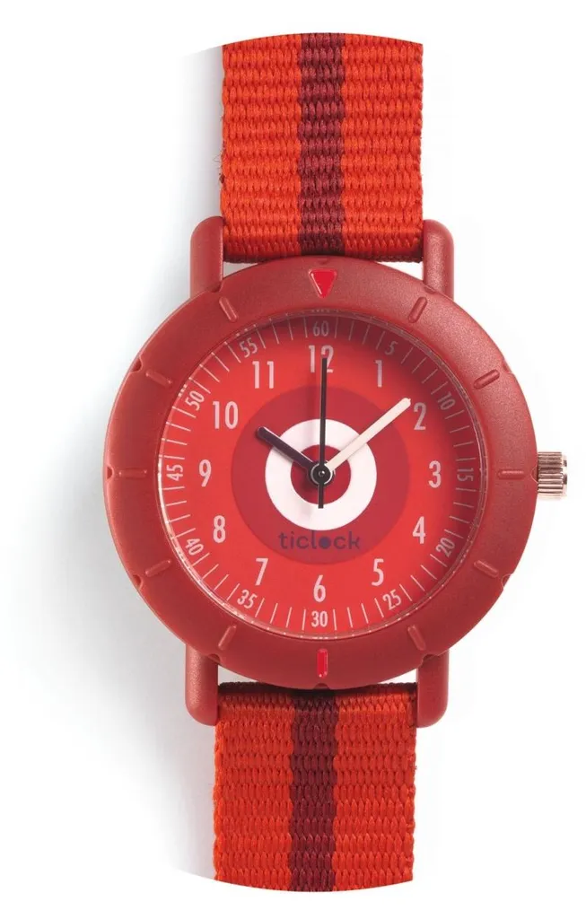 Montre de sport Speed Racing Djeco antichoc avec cadran spécial circuit