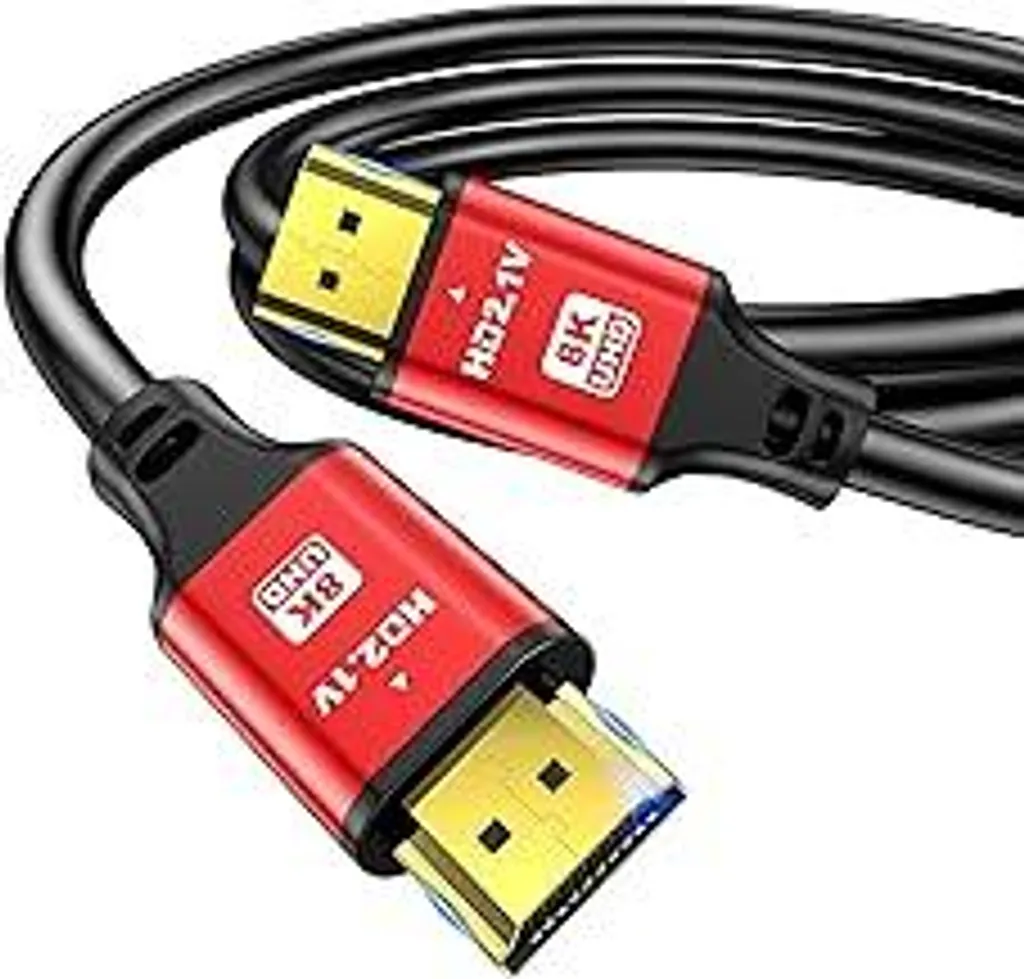 Cavo HDMI Magnetico 1 Metro 2.1 - 8K@60Hz E 4K@120Hz, Connettore A Sgancio Rapido, Per PS5, Xbox, PC, TV