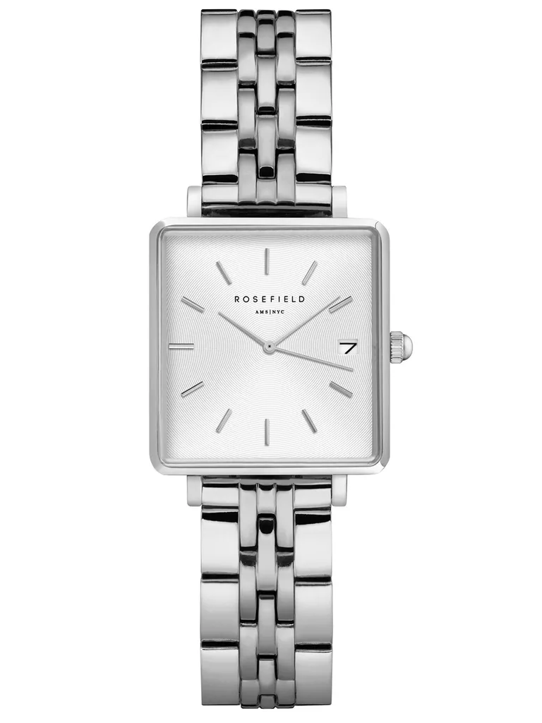 Orologio Rosefield Mini Boxy QMWSS-Q020 | Stile Vintage per Donna