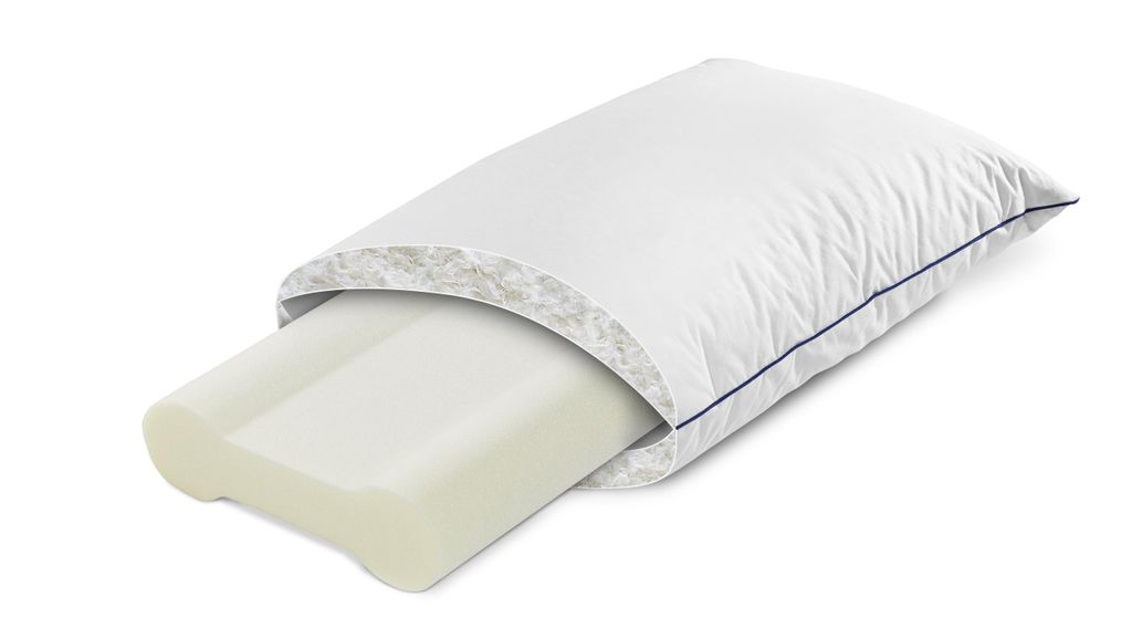 Daunen-Nackenstützkissen Irisette Till 40x80 cm Produktbild 