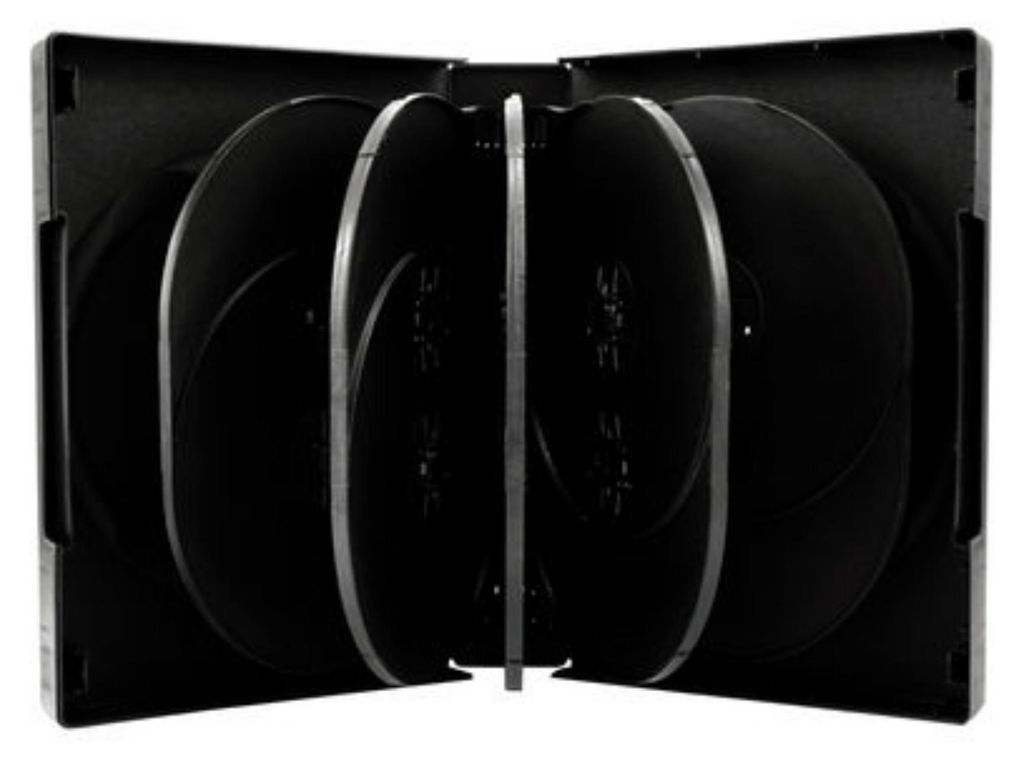 MediaRange DVD-Leerhülle für 12 Dics 39mm schwarz Produktbild 