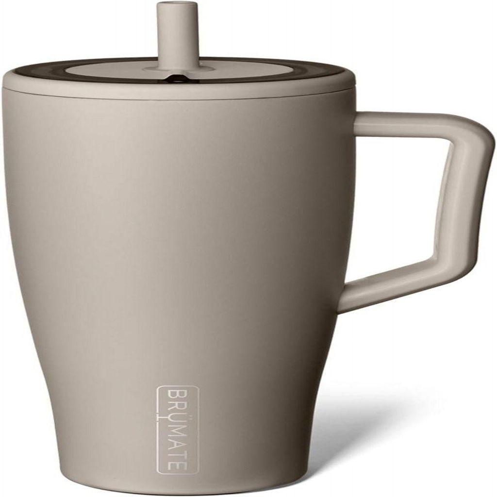 40-Unzen-Becher mit Henkel und Strohhalm – Auslaufsicherer, isolierter Edelstahlbecher