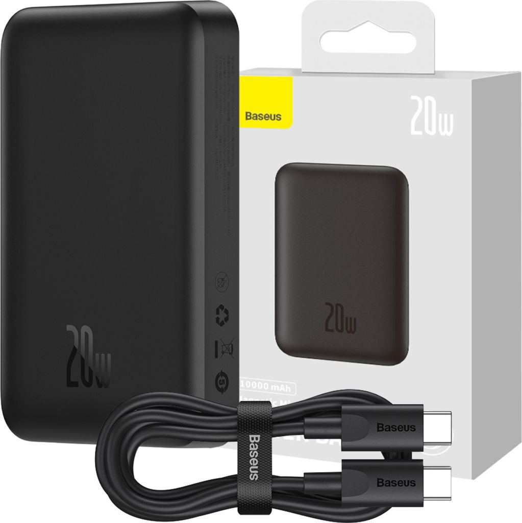 Baseus Magnetic Mini, 10000 mAh, Bezdrôtové nabíjanie, 20 Obrázok produktu 