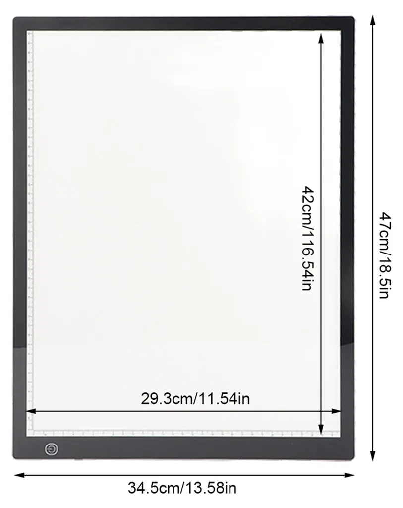 Table Lumineuse A3 USB pour Dessiner et Décalquer avec Précision - 5