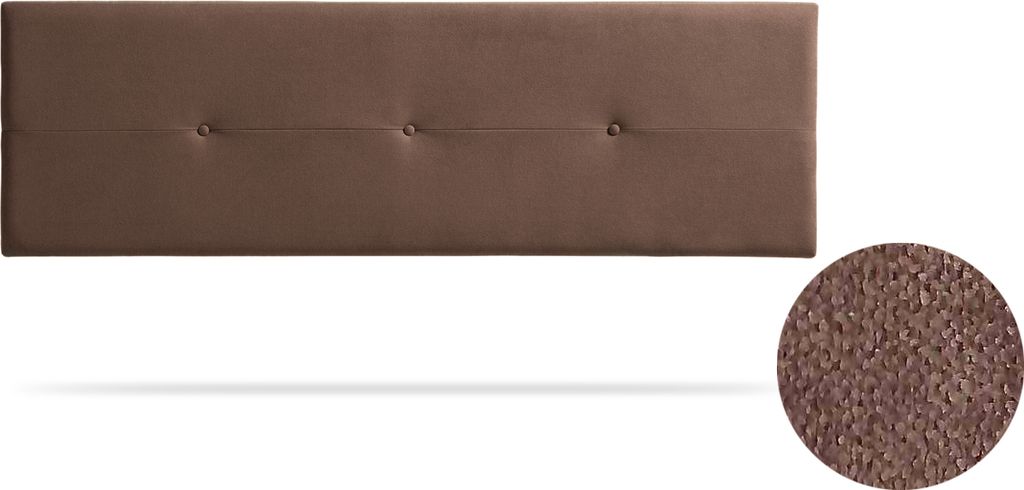 Gepolstertes Kopfteil NAPOLI Aqualine 115x50x5 cm