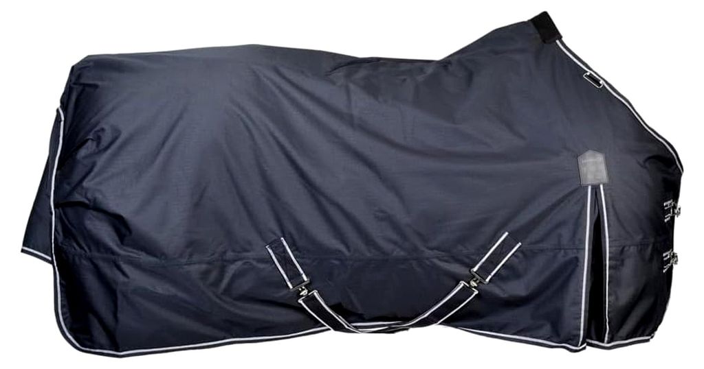 Outdoordecke Kalmar 100g für Pferde, wasserdichte Winterdecke mit 100g Füllung, atmungsaktiv und robust, geeignet für kalte Tage und Weide