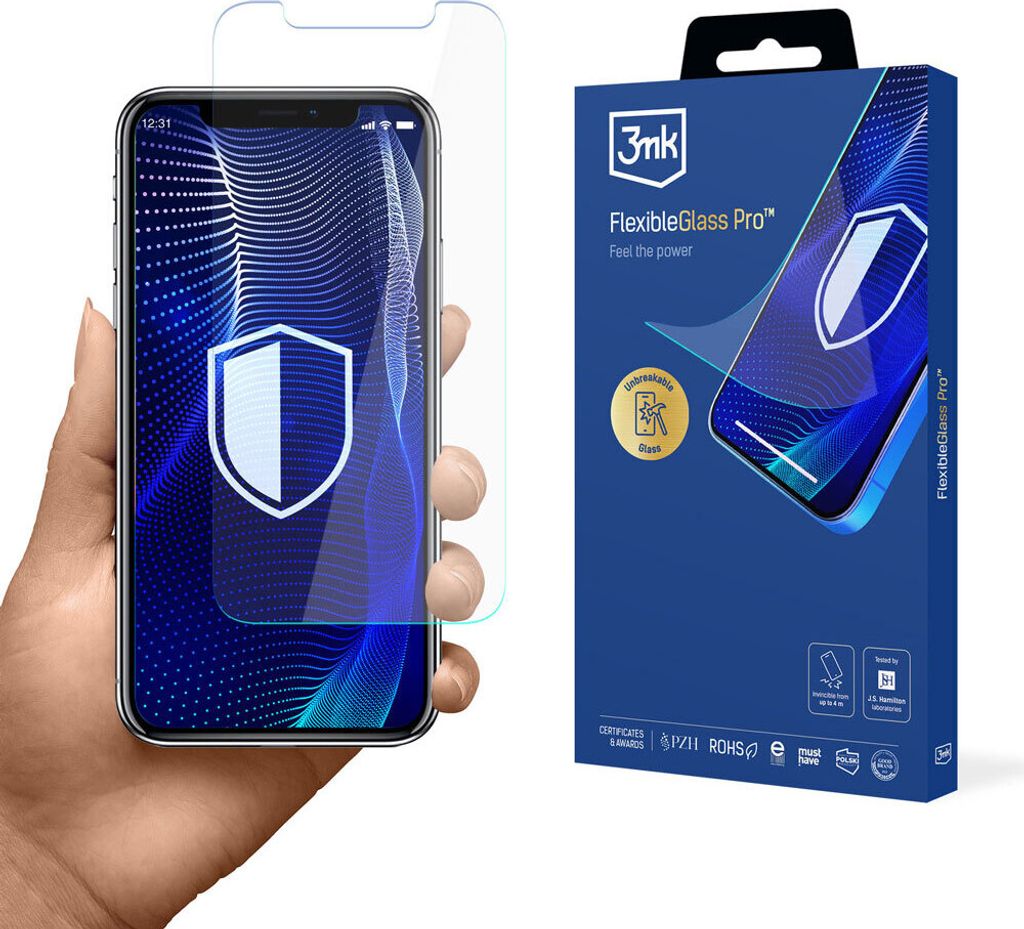 3mk Display Hybridglas FlexibleGlass Pro für iPhone SE 2020/2022 0,3mm