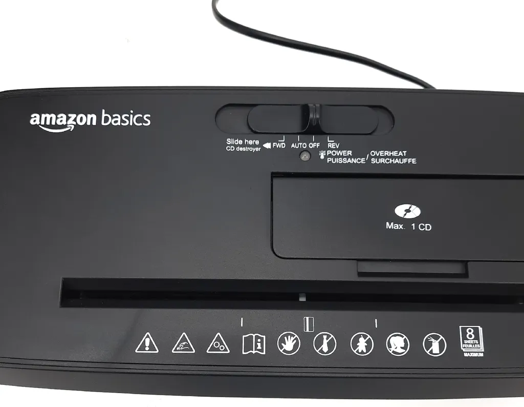 Tritacarte Amazon Basics 8 Fogli | Protezione Privacy Casa - 6