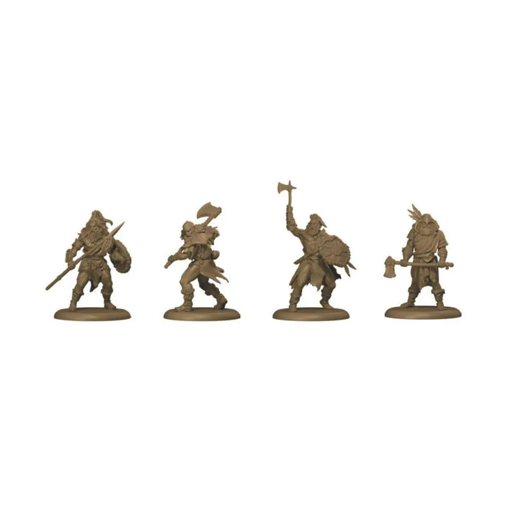 Figurines Corbeaux de Pierre : Guerriers d'Élite du Peuple Libre