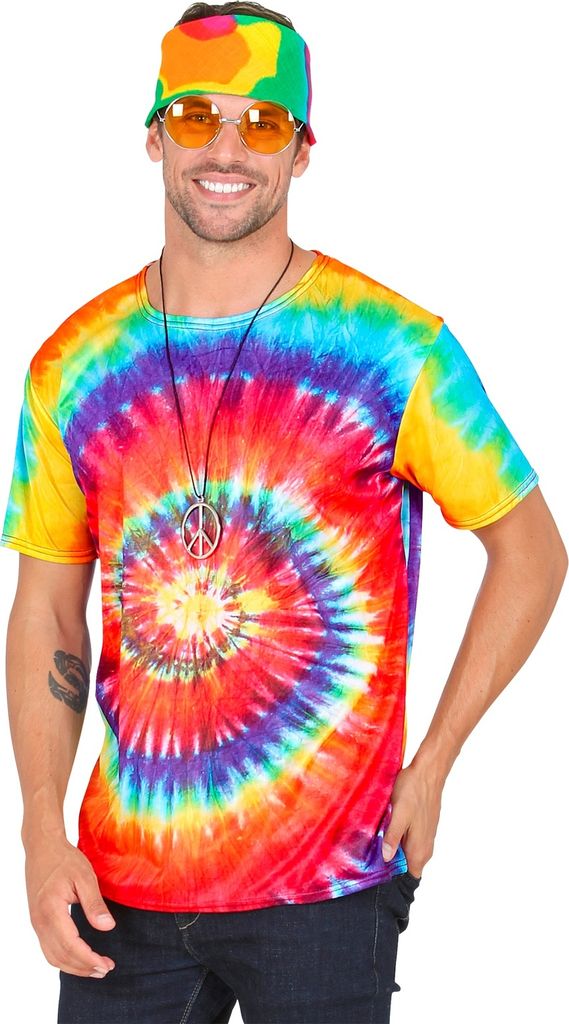Hippie Batik Shirt, Groesse:S/M Produktbild 