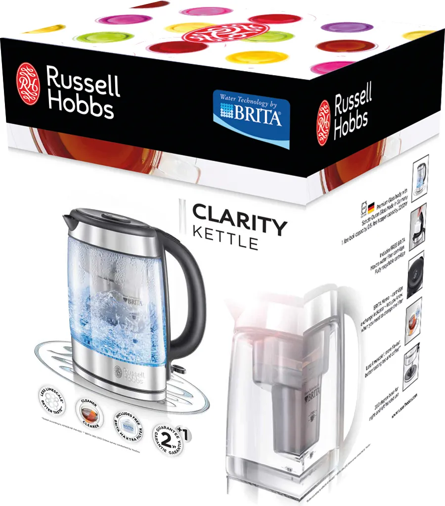 Bouilloire Russell Hobbs 20760-57 1L 2200W Acier Inoxydable Classique