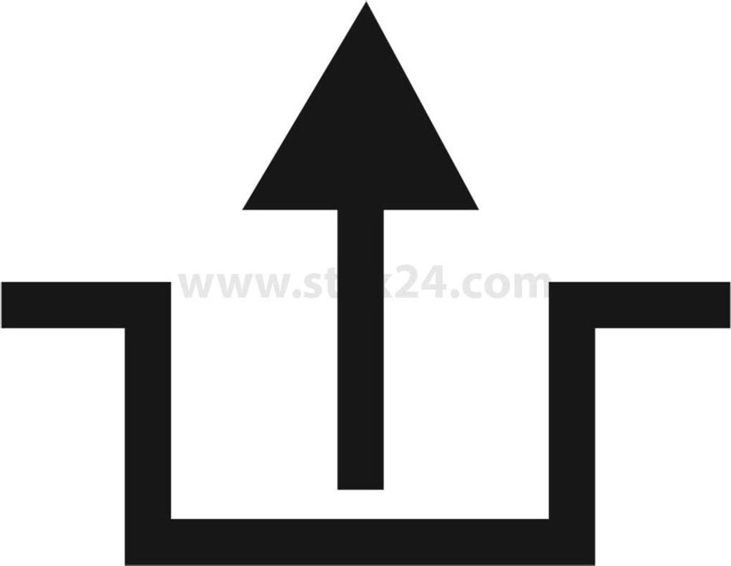 Georg Schlegel Bezeichnungsschild Grafik-Symbol Entriegeln weiß - 1 Stück