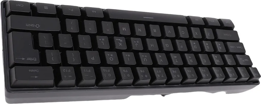 Clavier Mécanique Compact 60% RGB sans Fil Rechargeable pour Gaming et Bureau