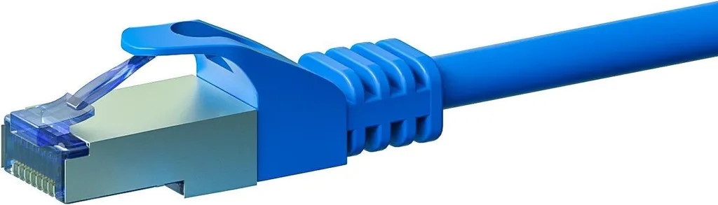 Cavo Ethernet 5m Blu CAT 6a S/FTP - Connessione Stabile e Sicura LSOH