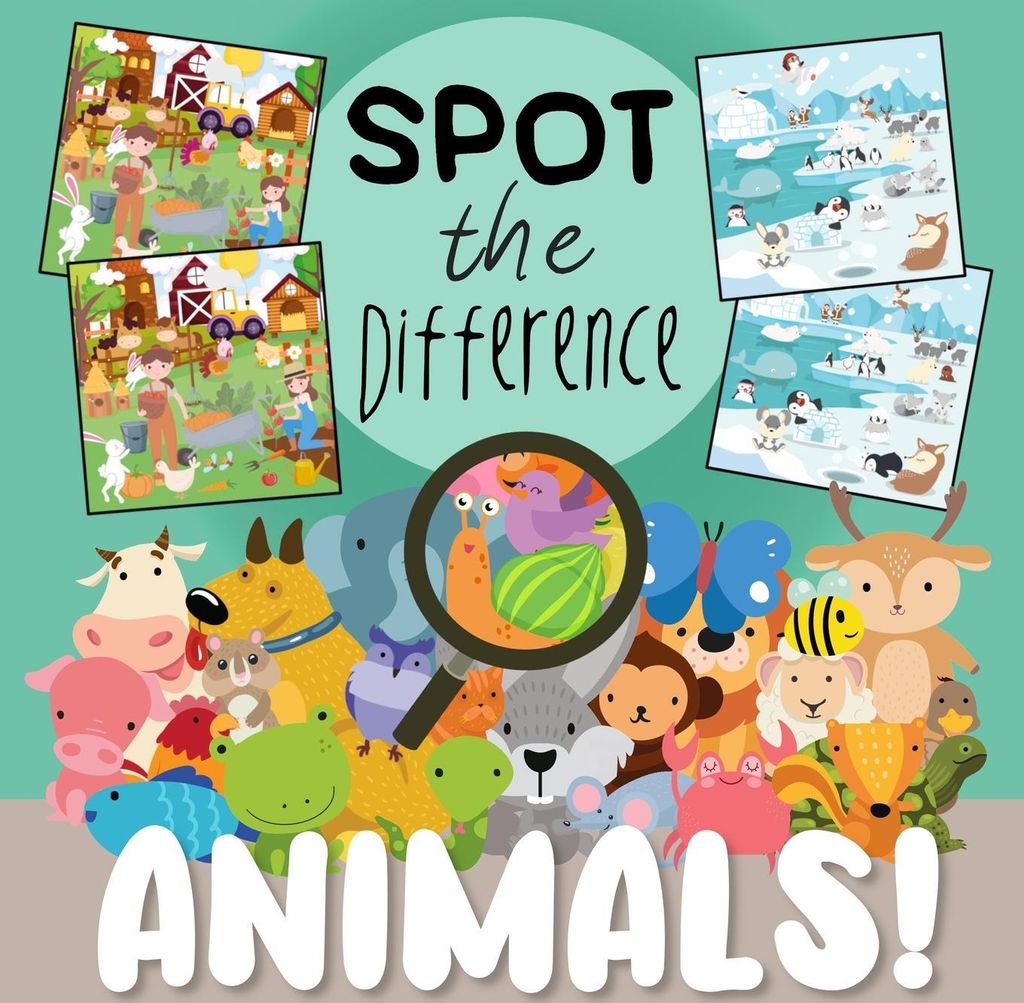 Spot The Difference - Animals!
