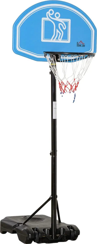 Panier basket réglable en hauteur avec base à lester ultra stable