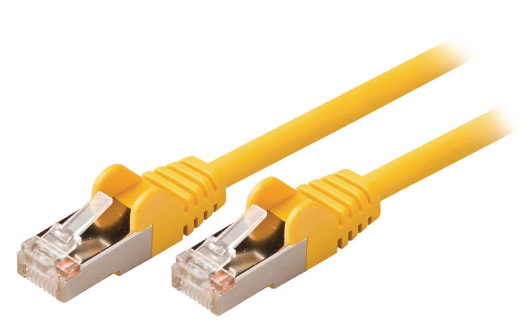 Cavo Lan Schermato Valueline Cat5E SF/UTP 0,25m Giallo | No Packet Loss