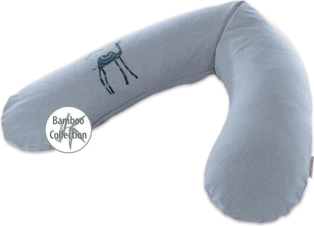 Das Original Theraline inkl. Bezug 182 melange blau-grau mit Kamel