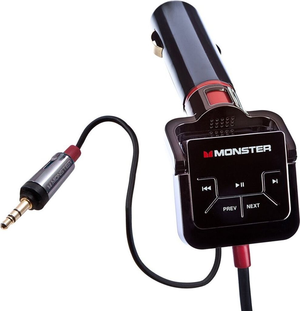 Monster iCarPlay Transmitter 2,1A Direct Connect 2000 für iPhone iPad iPod 30-pin