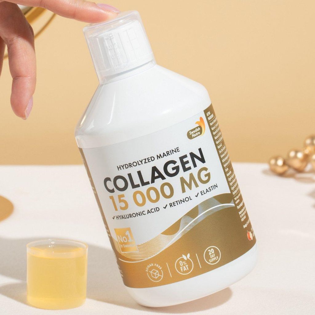 Swedish Nutra Marine kollagen 15.000 mg Produktbild 