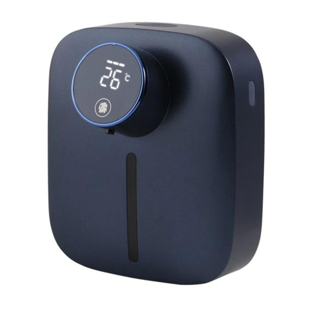 Automatischer Seifenspender Blau 320ml Berührungslos Schaumspender Sensor Handseife Spender Nachfüllbar Bad Küche Modern Hygiene Touchfree