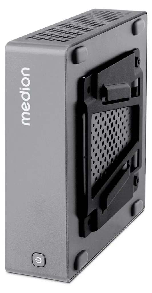 Mini ordinateur de bureau MEDION S06e PC compact avec double écran