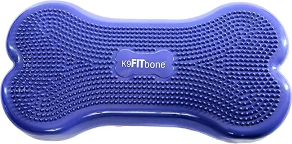 FitPAWS K9FITbone Bleu Ciel : Plateforme d'équilibre PVC pour Chien